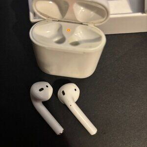 Apple AirPods 2nd Gen – White, Charging Case Included, Fully Functional
